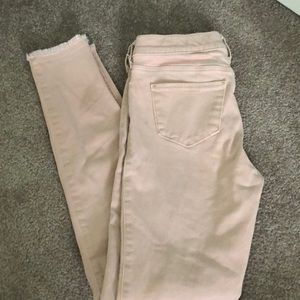 Pink Abercrombie and Fitch jeans
